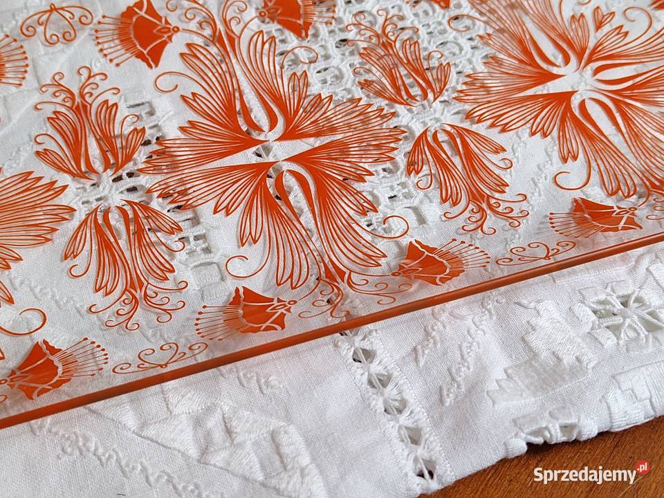 Patera keksówka szkło PRL Legnica