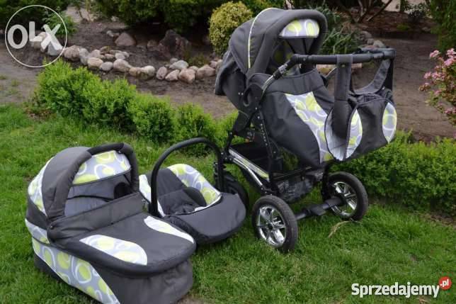 Wózek BabyMerc Q7 Deluxe 3 w 1 wielkopolskie Wolsztyn
