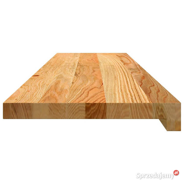 Parapety 2 jasnobrązowy 100x25x2 lite drewno mazowieckie