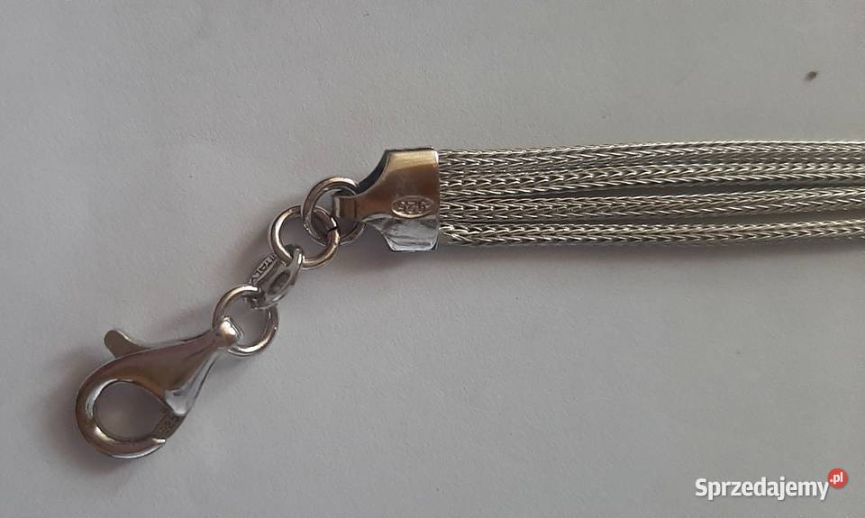 Yes Srebrna piękna bransoletka Rzeszów