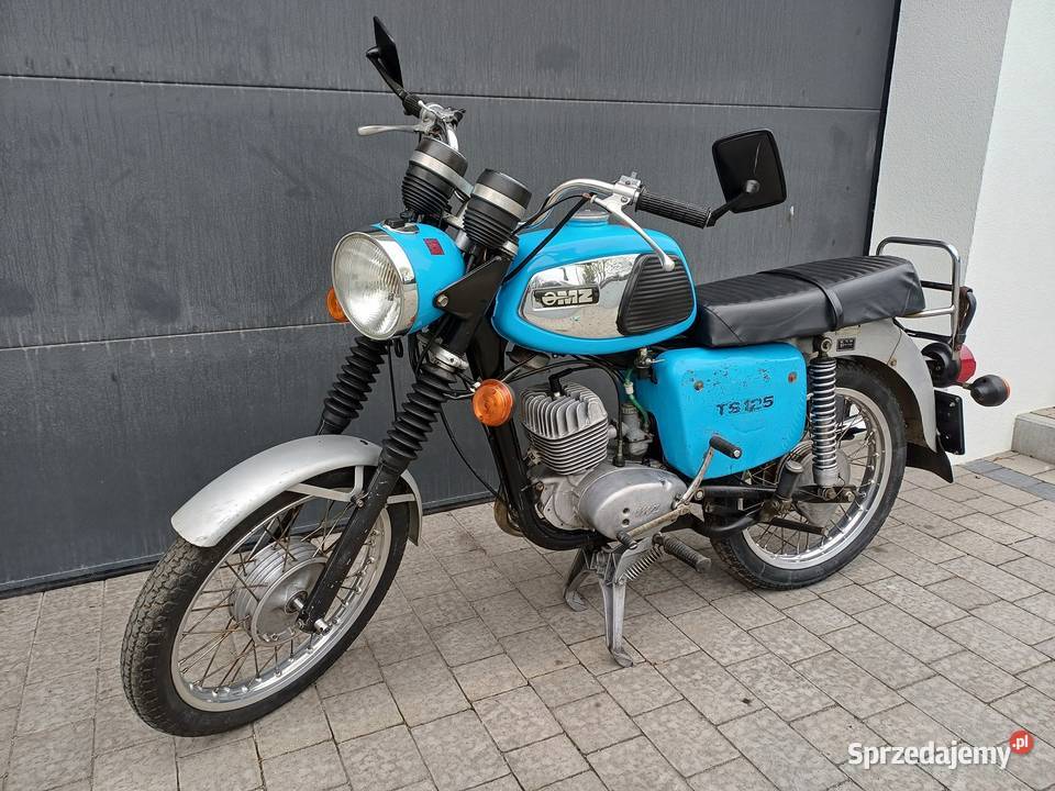 MZ TS 125 De Luxe Zarejestrowana Fabryczny sprzedam