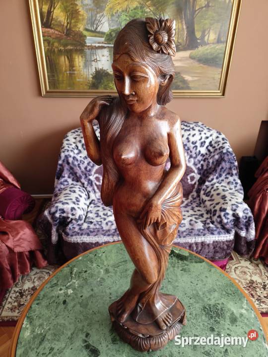 Rzeźba akt kobieta Figurki i rzeźby podkarpackie