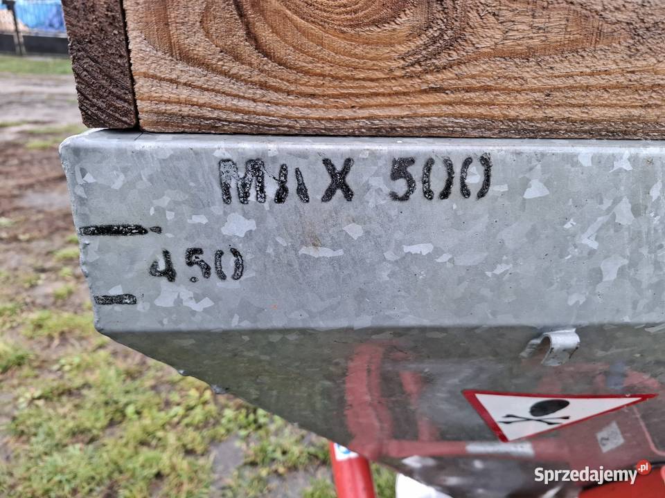 Rozsiewacz do nawozu ABRA 500 mazowieckie Radom