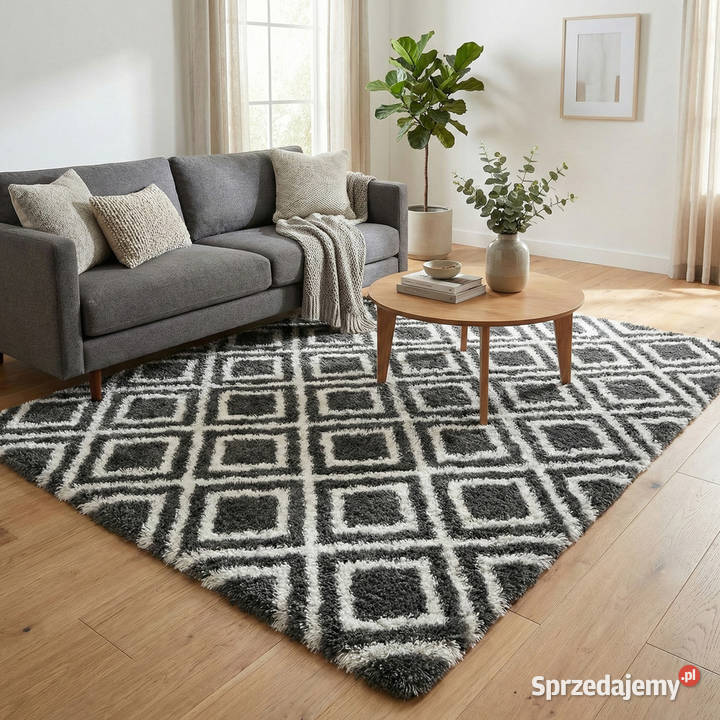 Dywan do salonu shaggy DECOR antypoślizgowy opolskie Opole
