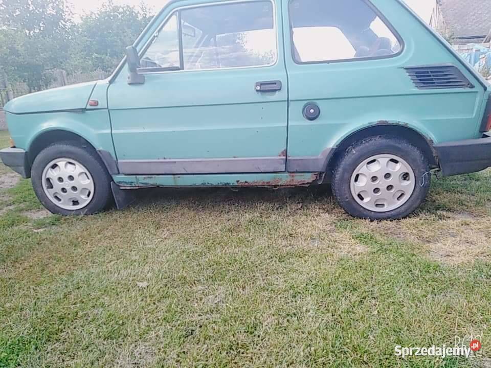 Fiat 126p do remontu zarejestrowany oplacony Rok produkcji 1990 Łuków