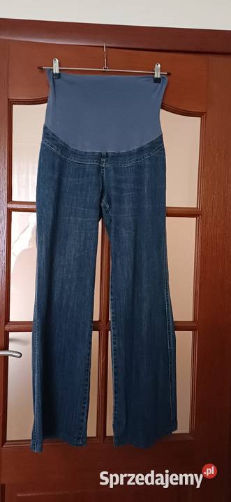 Spodnie jeansowe ciążowe Odzież łódzkie Sieradz sprzedam