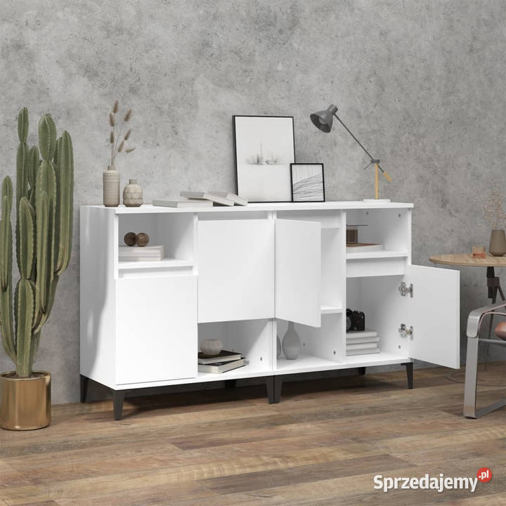 Komody 2 białe 60x35x70 materiał drewnopochodny Warszawa