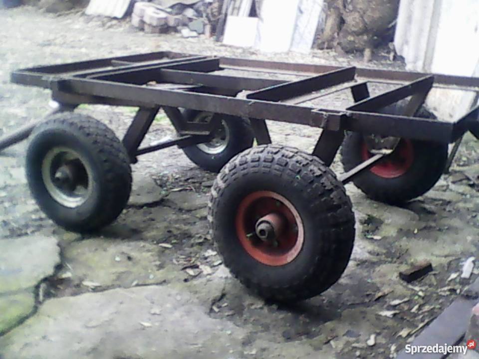 sprzedam wózek przyczepkę skrętna masywna Góra Kalwaria