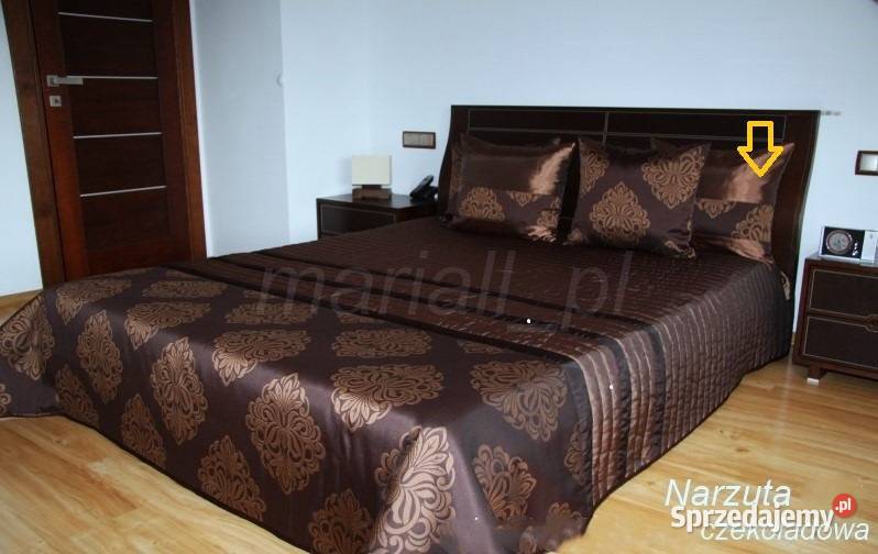 Kpl w odcieniach czekolady narzuta 220x240 2 Warszawa