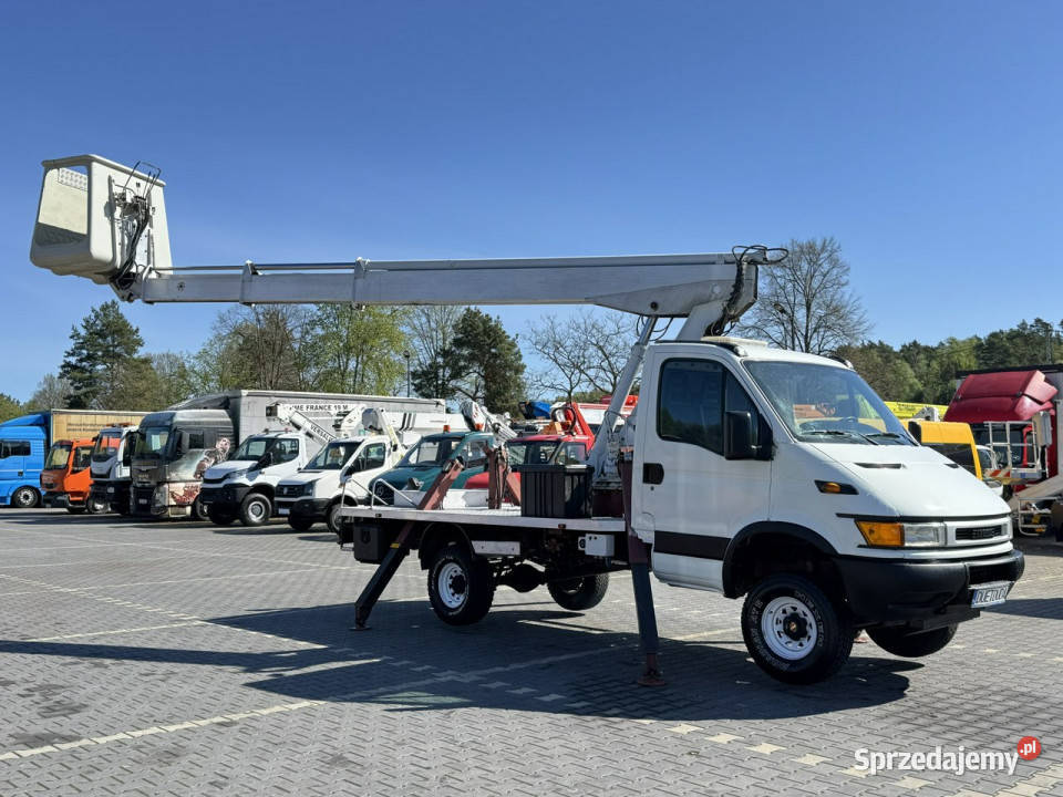 Iveco Daily 4x4 Zwyżka 16m MULTITEL 162 ALUAF ABS Iveco Widełki