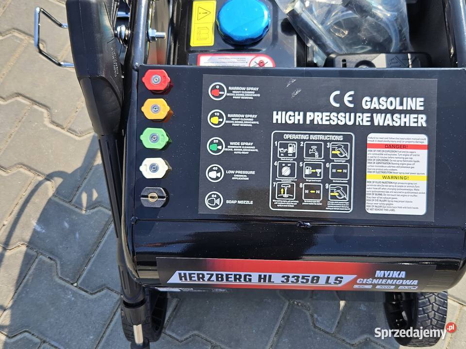 Myjka ciśnieniowa spalinowa HARZBERG HL 3350 LS Świnoujście