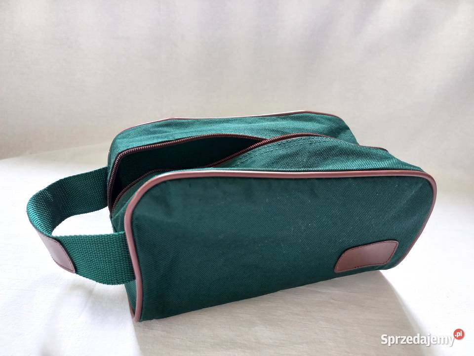Kosmetyczka zielona DUŻA Unisex NOWA Białystok