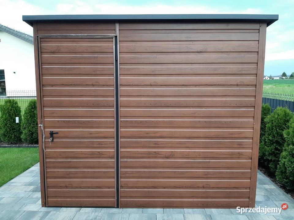Garaż Blaszany do ogroduWiata Blaszak Garaże 20m2