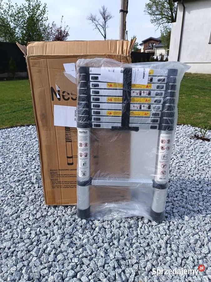 Drabina teleskopowa wielopoziomowa aluminiowa łódzkie Kutno