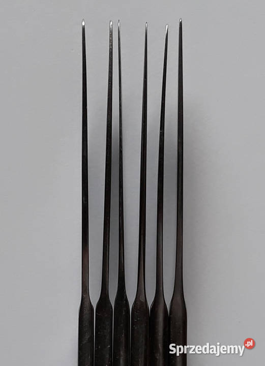 Noże 4 PASECZKI PASKI Gerlach sztućce PRL