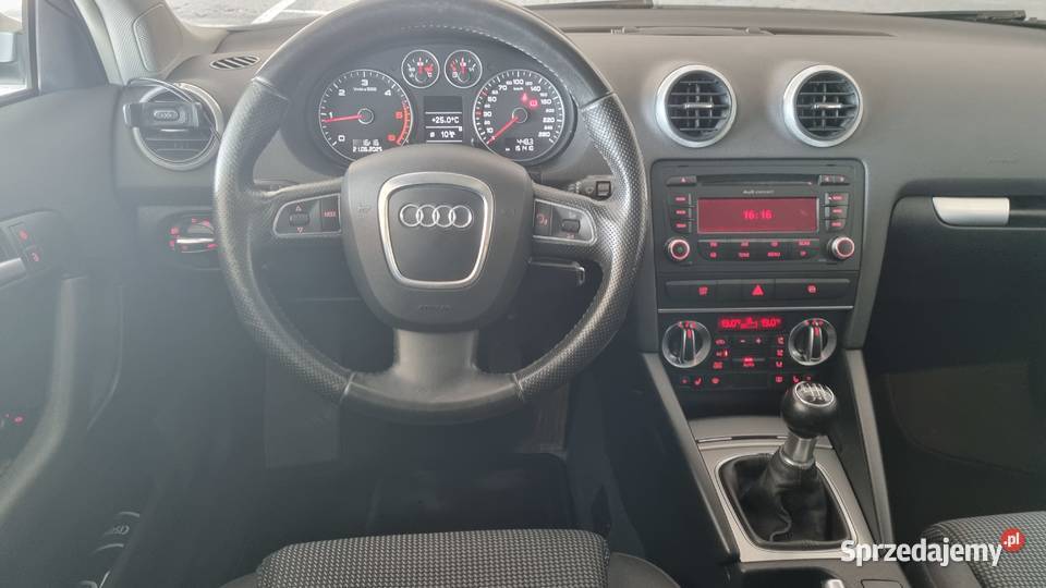 Audi A3 Sportback 20 TDI CR Ambition 2009 5 światła przeciwmgielne Warszawa