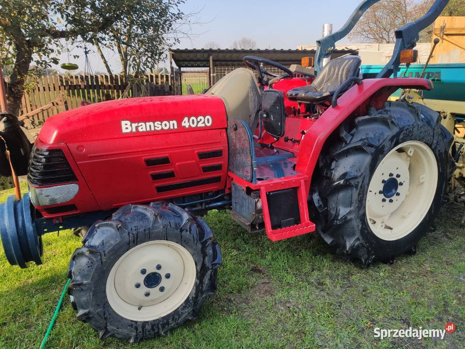 Branson 4020 4x4 wspomaganie reverse Yanmar Zaczep dolny Kock