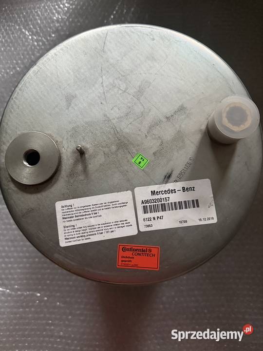 Poduszka powietrzna zawieszenia tył Mercedes Motoryzacja Warszawa