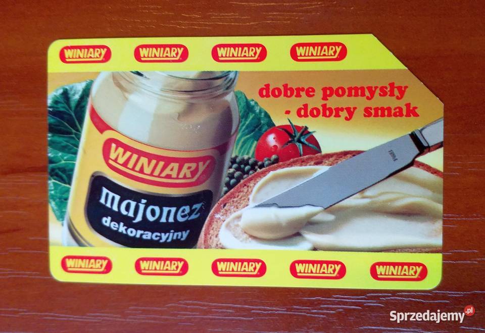 MAJONEZ DEKORACYJNY WINIARY POMYSŁ I SMAK Piszczac