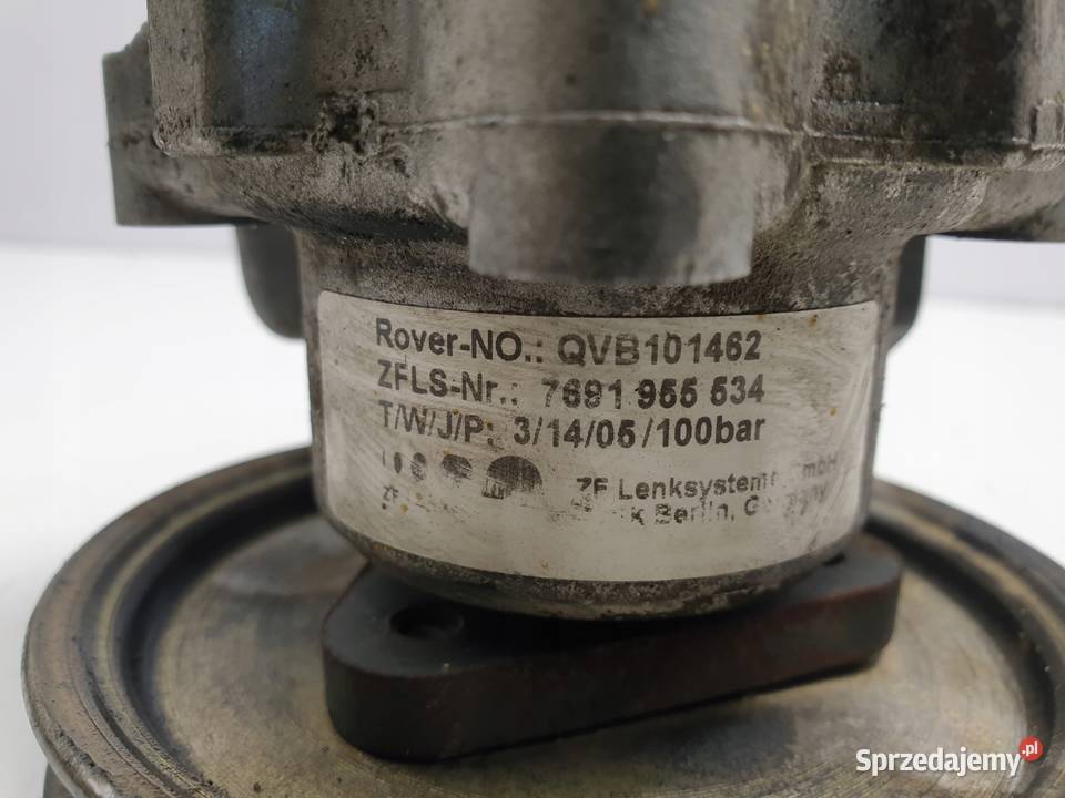 Freelander 18 16V POMPA WSPOMAGANIA QVB101462 lubelskie Chełm