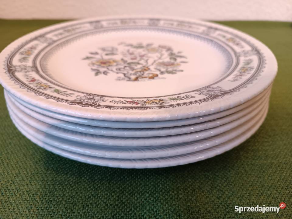 Talerze duże angielskie Dorset Porcelana i szkło Gorlice