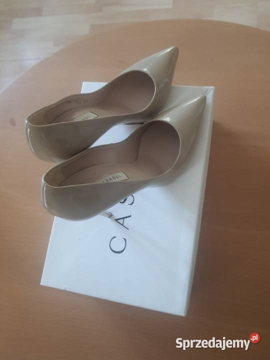 Casadei blade nude Czółenka Bedlno
