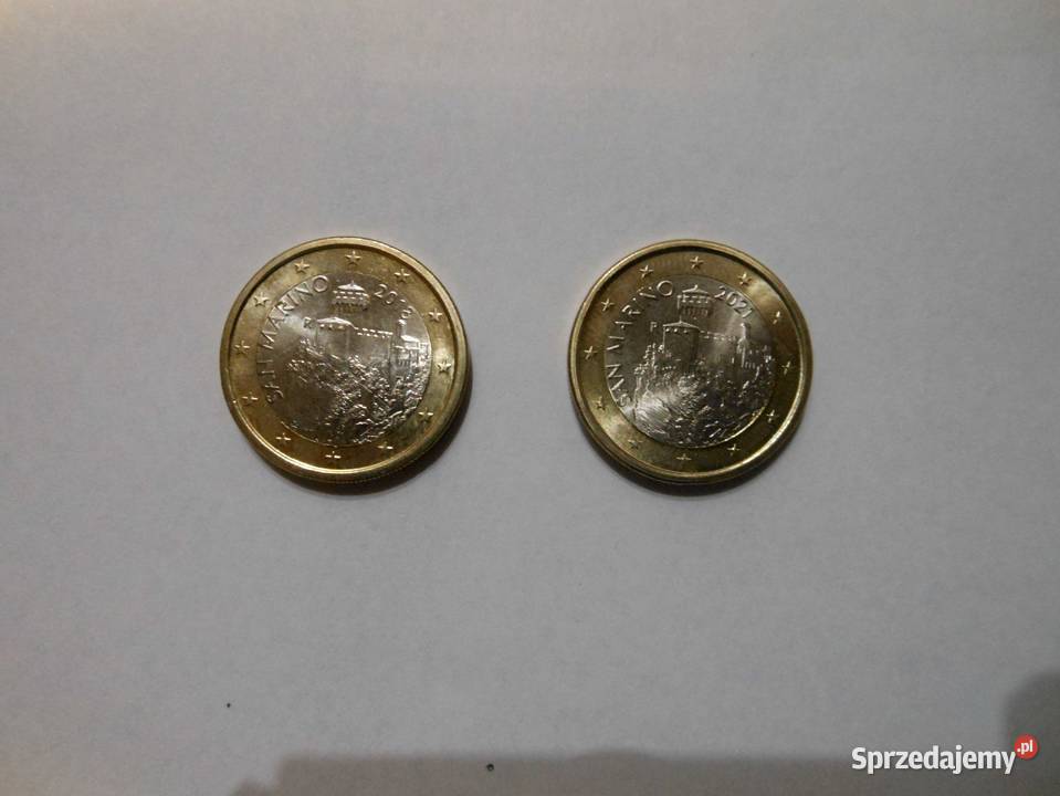 Kilka monet z San Marino Bukowo