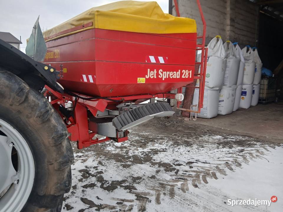 Rozsiewacz nawozu Agram Jet Spread 281 2tony Wieluń