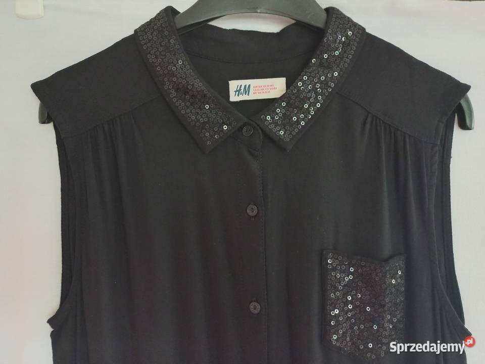 Kombinezon damski Czarny Cekiny r S 164 HM NOWY