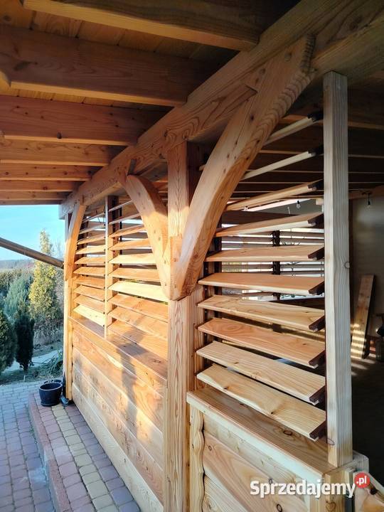 Tarasy wiaty garaże altany drewutnia Bircza Altany i wiaty podkarpackie