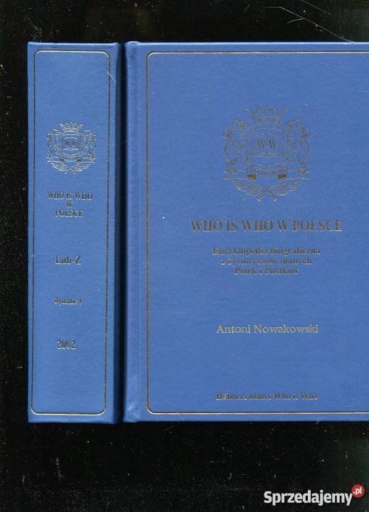Who is who w Polsce T12 Rok wydania 2002 Szczecin