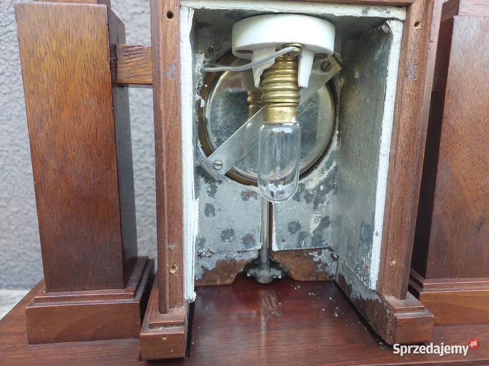 241 Stary zegar stołowy art deco mechanizm pomorskie Tczew