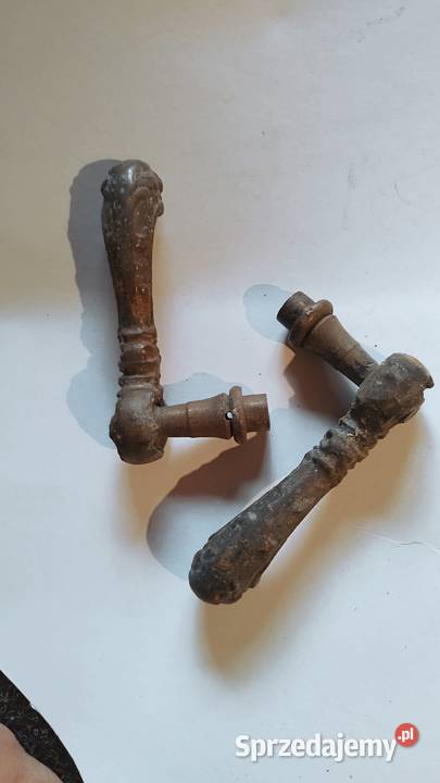 Para klamek mosiężnych klasycznych stylizowanych Słubice