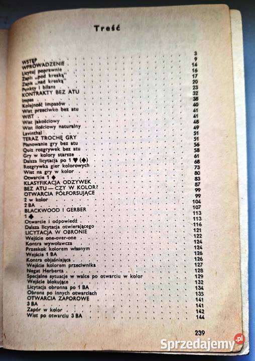 Brydż A Macieszczak J Mikke Pozostałe Rzeszów