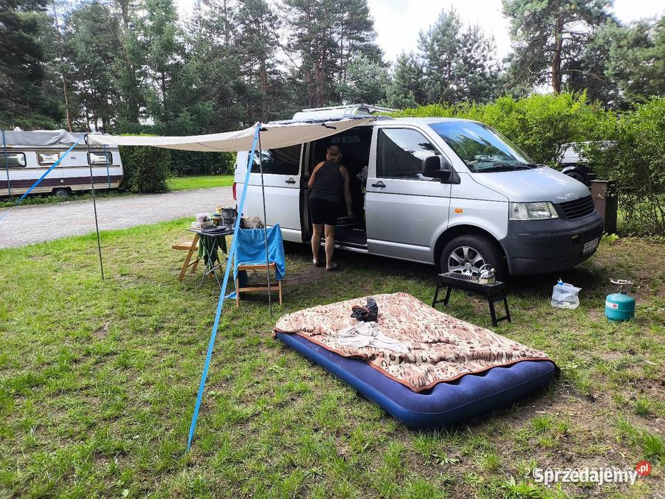 Transporter T5 9osobowy kampervan 415000km Samochody osobowe Będzin
