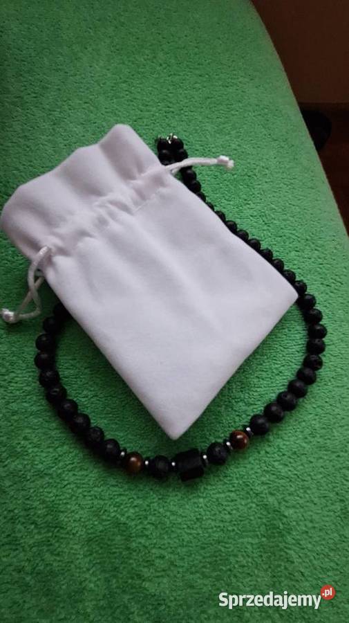 Naszyjnik męski kamień mazowieckie sprzedam
