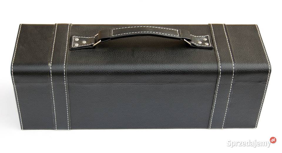 Skrzynka na wino akcesoria winiarskie czarna Akcesoria kuchenne Lublin