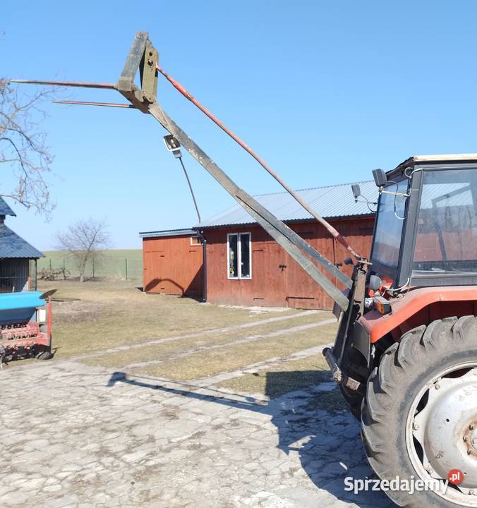 Ładowacz do bel big bag na tył ciągnika nieuszkodzony Białopole