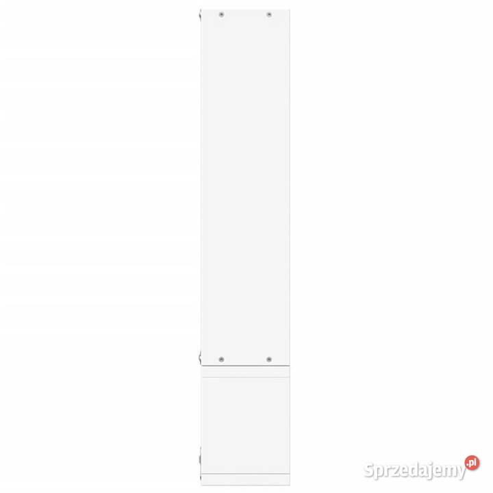 Półka ścienna biała 96x12x64 materiał mazowieckie