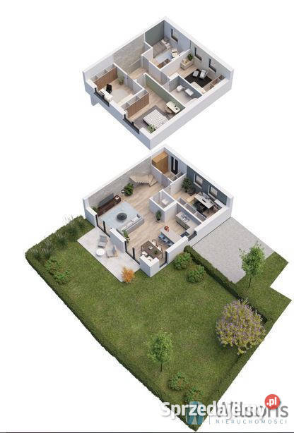 Dom wolnostojący 11766m2 Iwiny