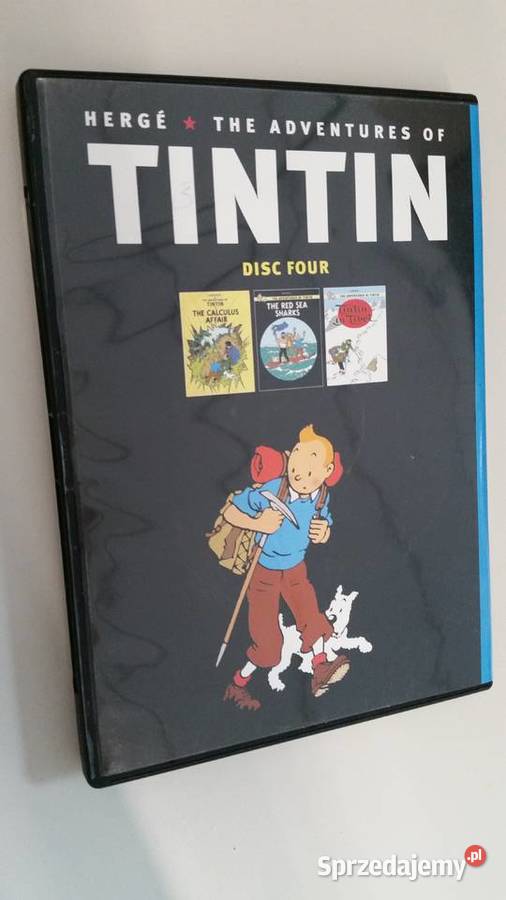 The Adventures Of TINTIN Disc 3 Disc 4 DVD Puławy