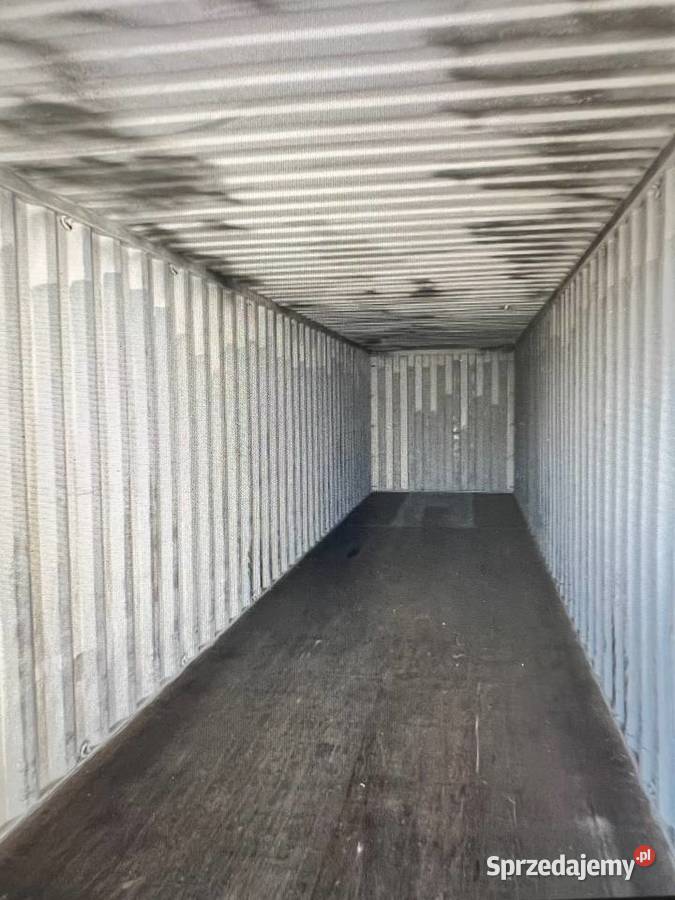 Kontenery morskie 40DV używane w stanie CW Gdańsk