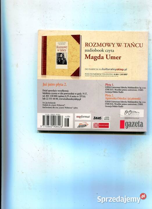 Agnieszka Osiecka i jej piosenki 2 Płyty CD 2 płyty Płyty i kasety Szczecin sprzedam