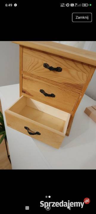 Komoda na biżuterię Gostynin sprzedam