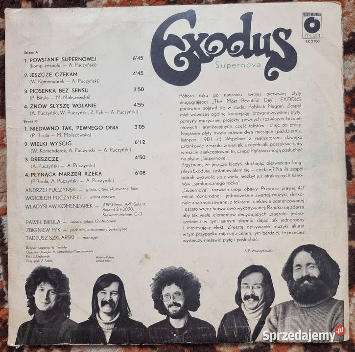 6 x Płyta Perfect Exodus Wały Jagiellońskie Vox śląskie