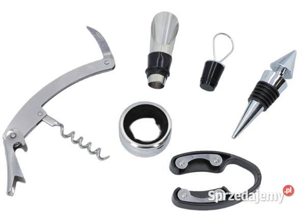 Zestaw do Wina w Kształcie Butelki Akcesoria do Ostrowy nad Okszą