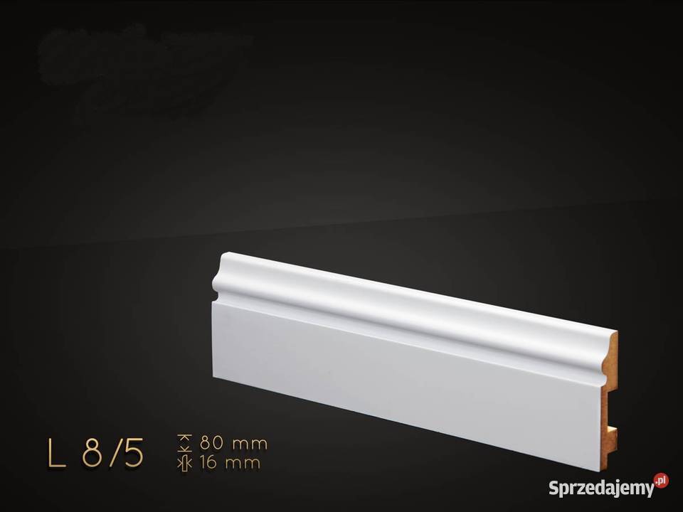 Listwa przypodłoga MDF 80x12mm dużo wzorów Zielona Góra