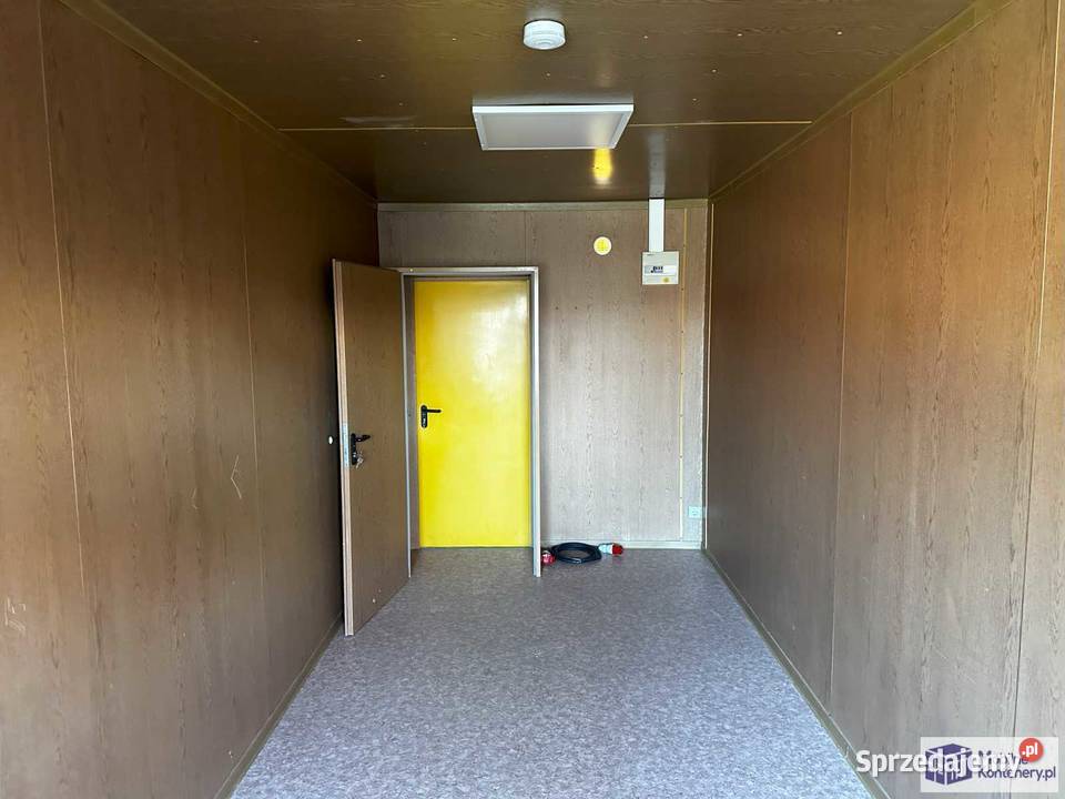 KONTENER BIUROWY SZATNIA ZAPLECZE BUDOWY Wrocław