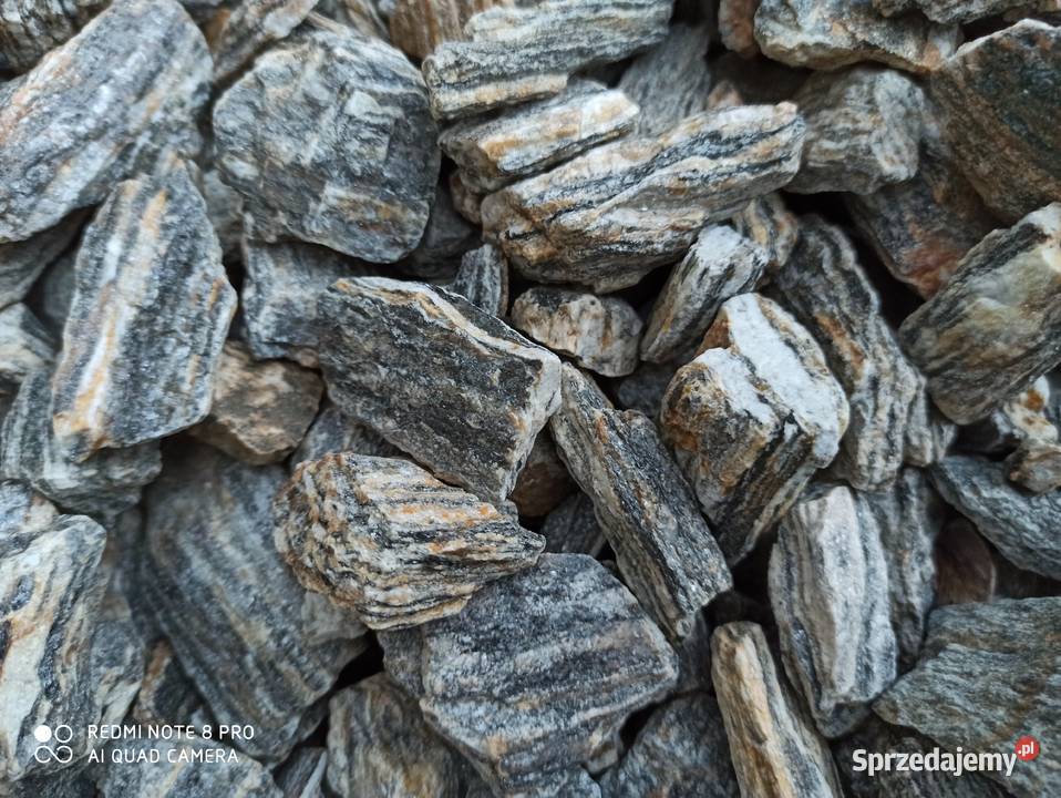 Kora Kamienna ozdobna Kamień w paski Grys Jaworzno