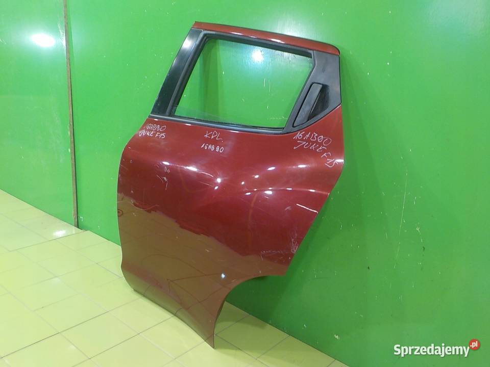NISSAN JUKE I F15 15 DCI 11r 5D drzwi lewe tyl Drzwi Suków